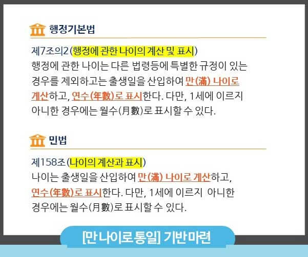 나이계산기-만-나이-통일법