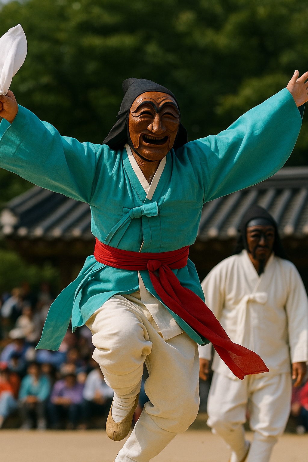 전통 예술 탈춤과 놀이의 관계&amp;#44; 춤도 놀이가 된다.
