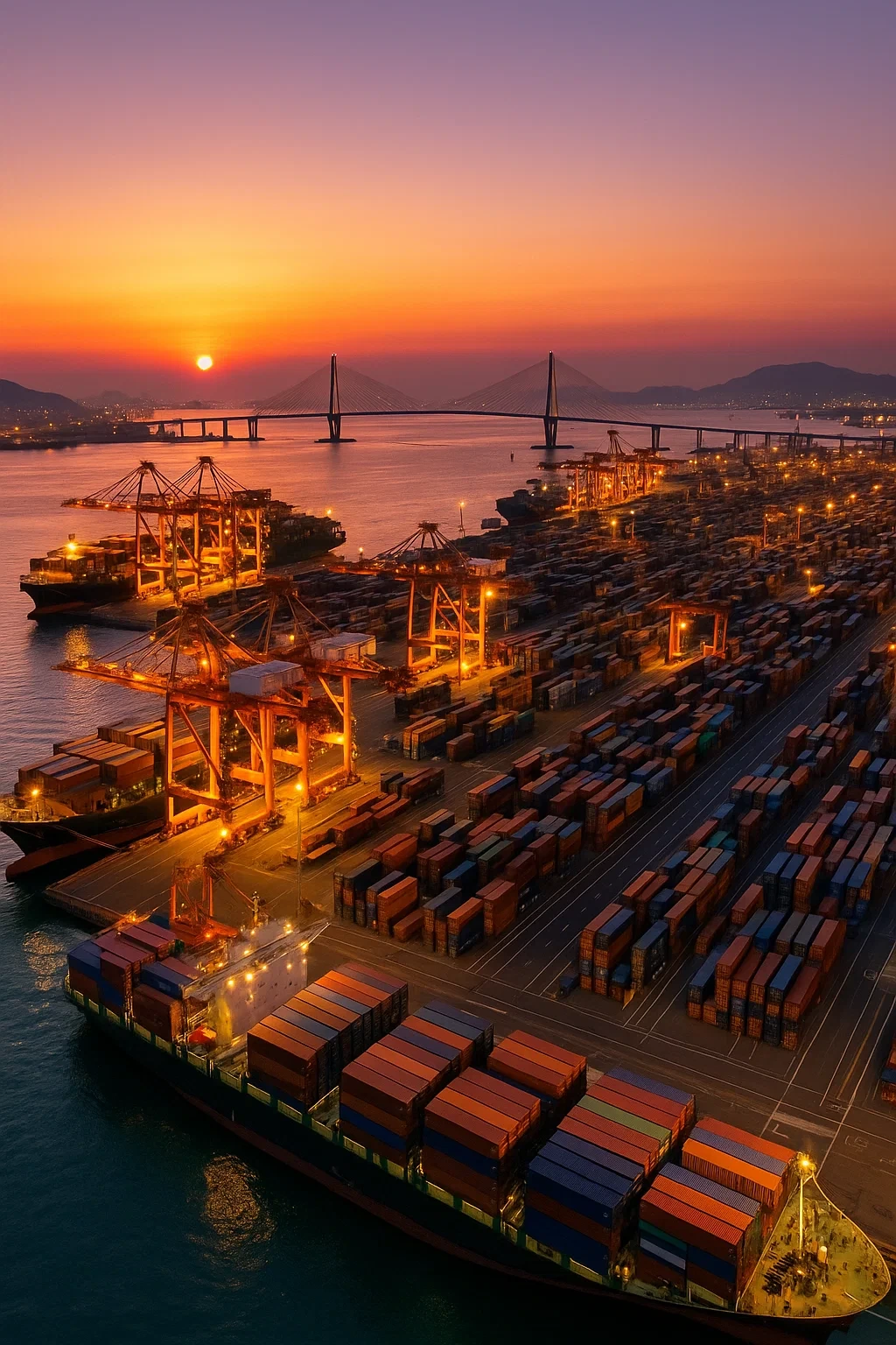 부산항, 대한민국 심장을 뛰게 하는 해양 물류의 70% 이상을 책임지다