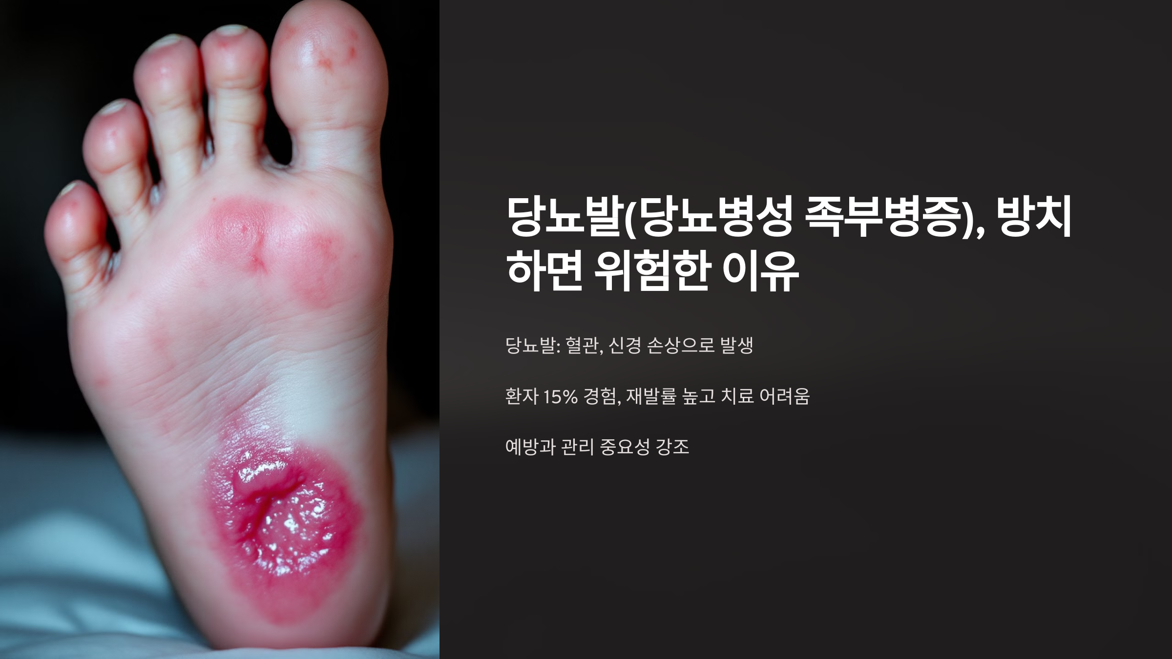 당뇨병성 족부병증