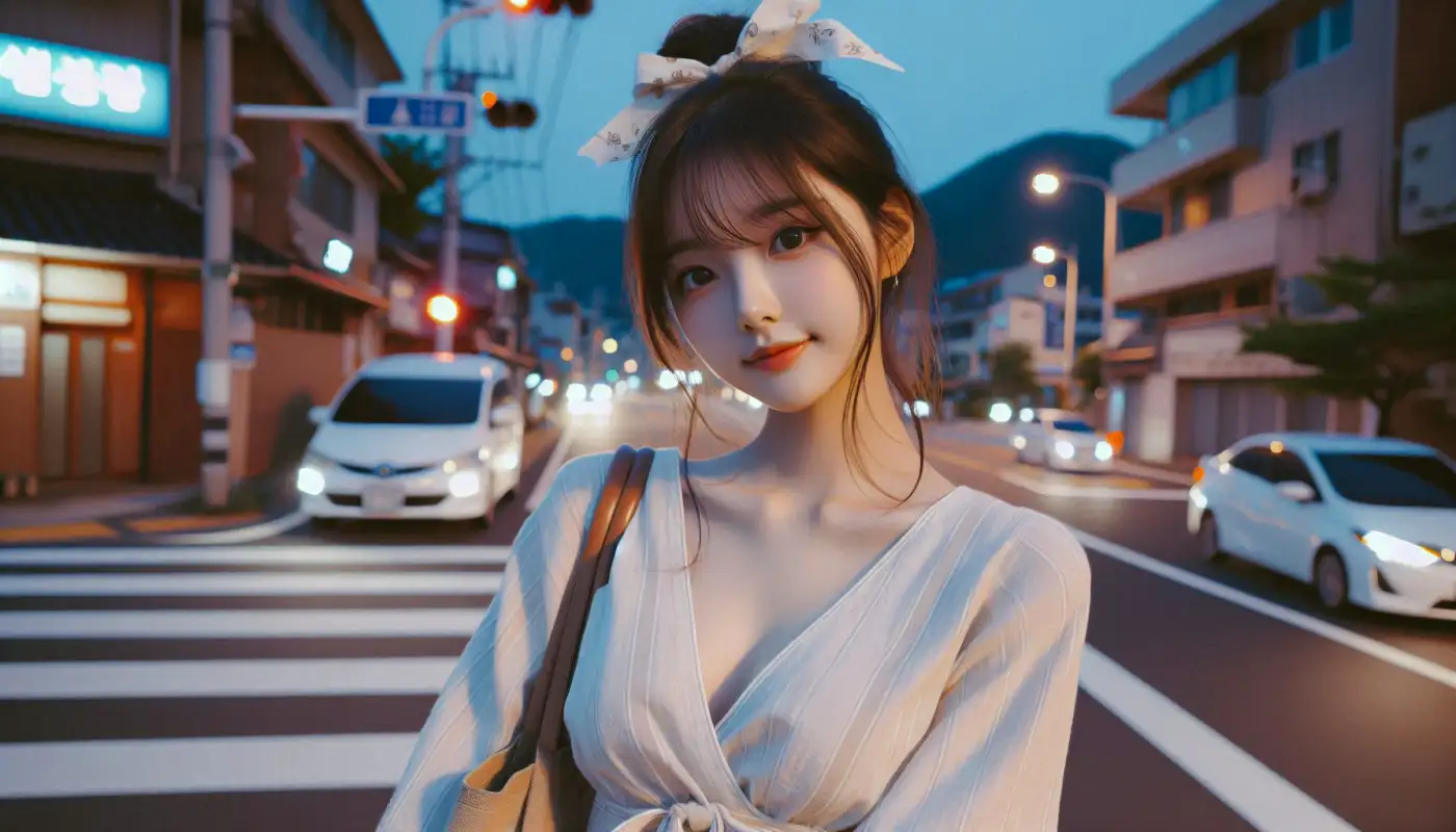 서울-한달살기-숙소-여행하는-여성의-모습