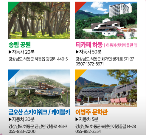 하동 가볼만한 곳