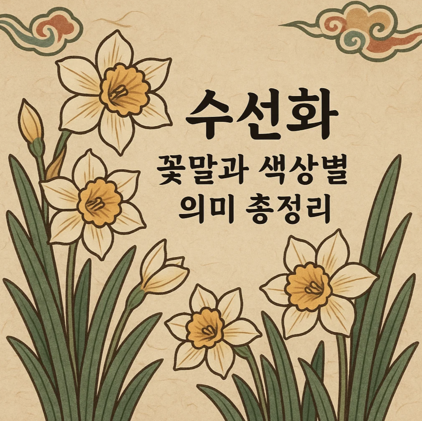 수선화 꽃말과 색상별 의미 총정리