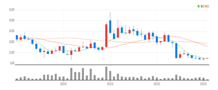 인트론바이오 월봉