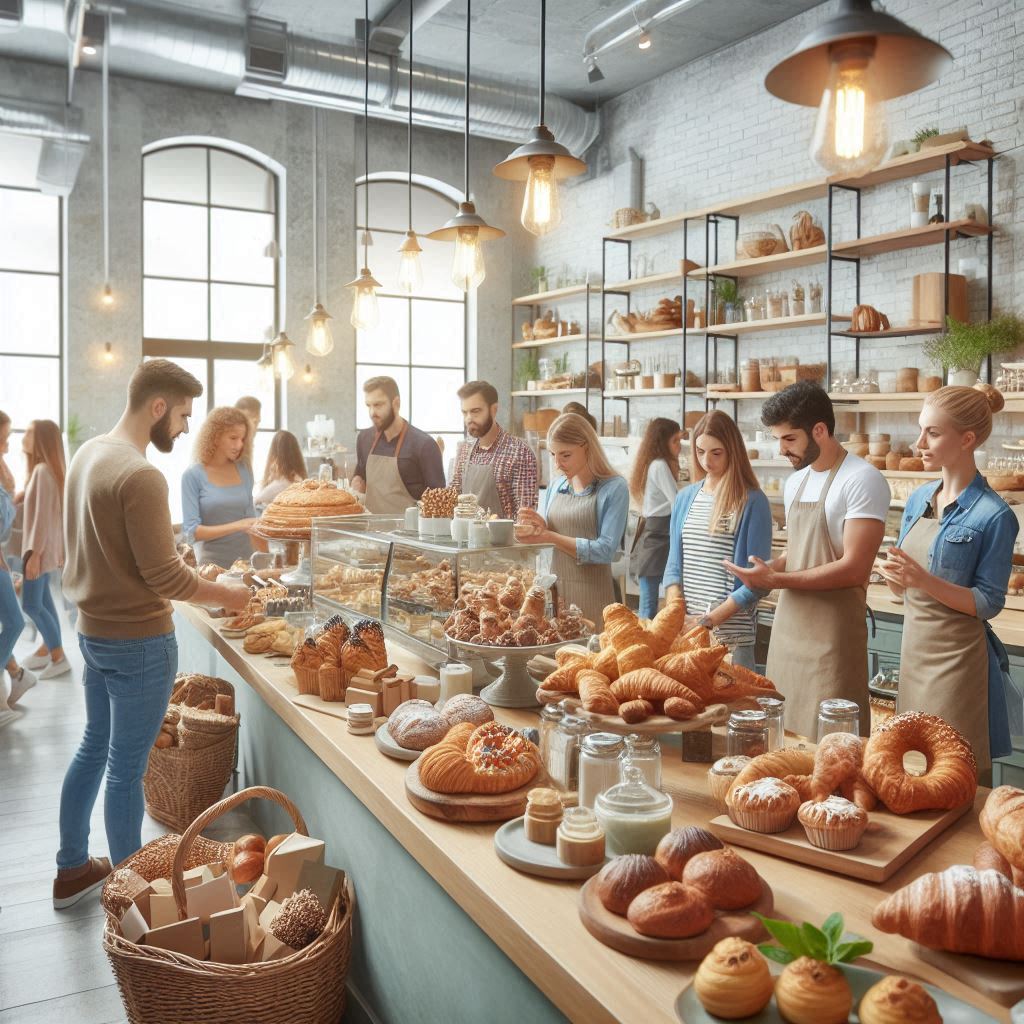 베이커리 배경