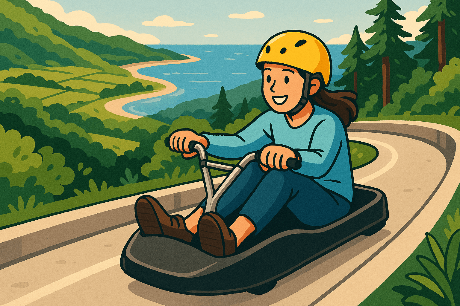 강화도 루지 체험: 스피드와 경치를 동시에 즐기는 초보자 가이드