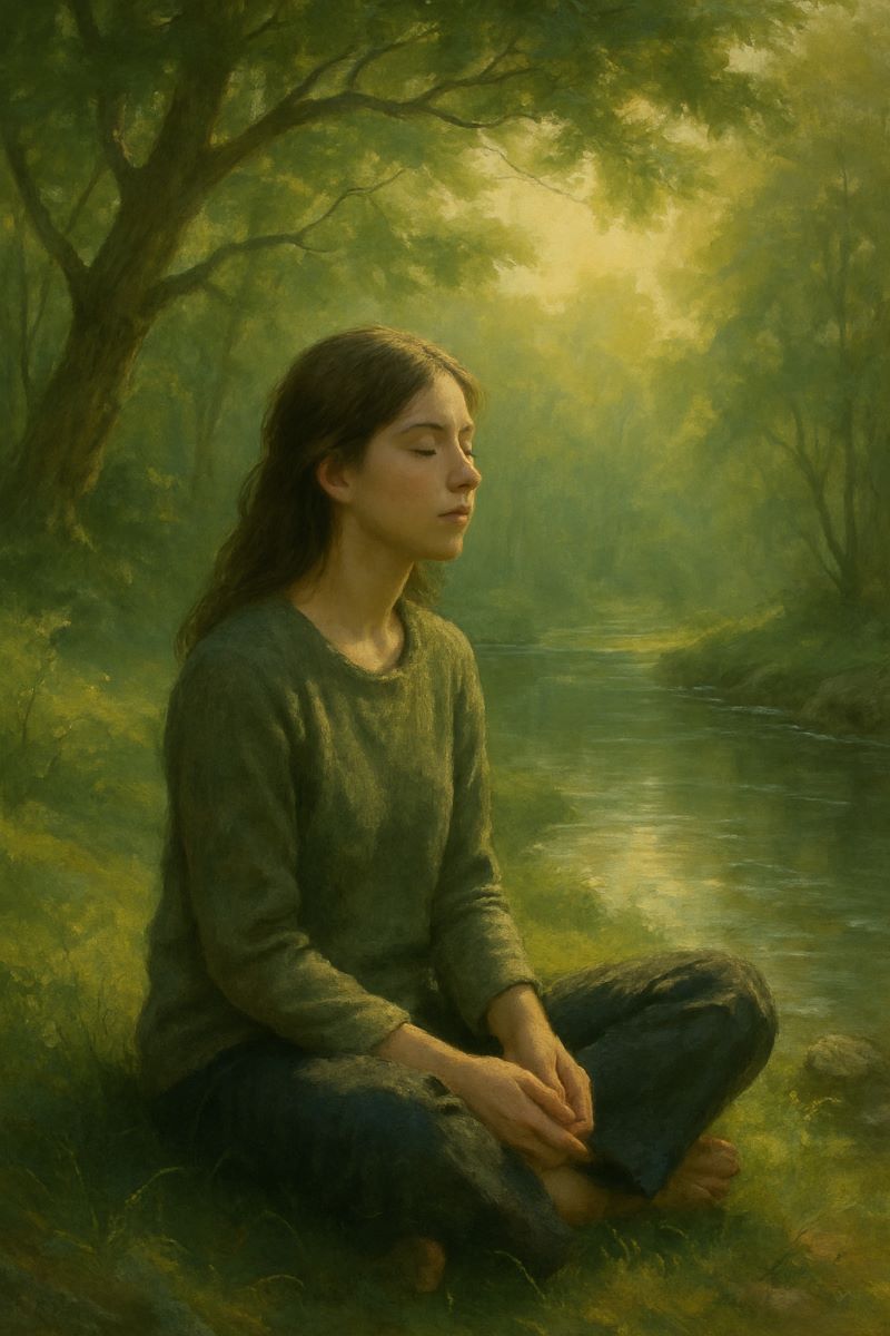 자연 속에서 고요함을 느끼는 꿈 – 마음의 안식