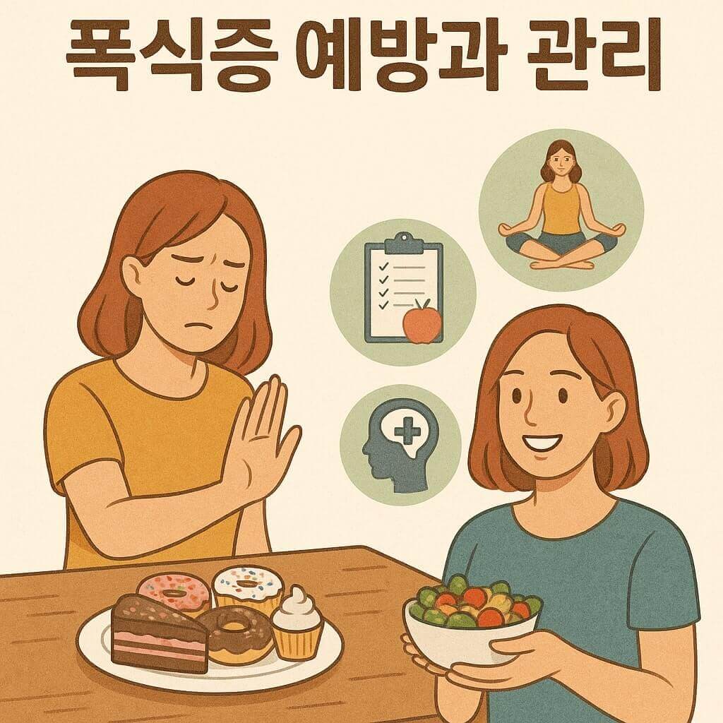 Causes, symptoms, prevention and management of bulimia