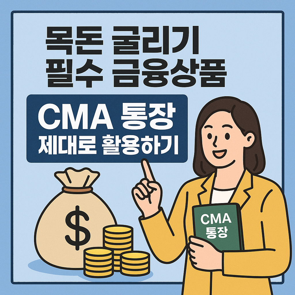 CMA 통장 제대로 활용하기
