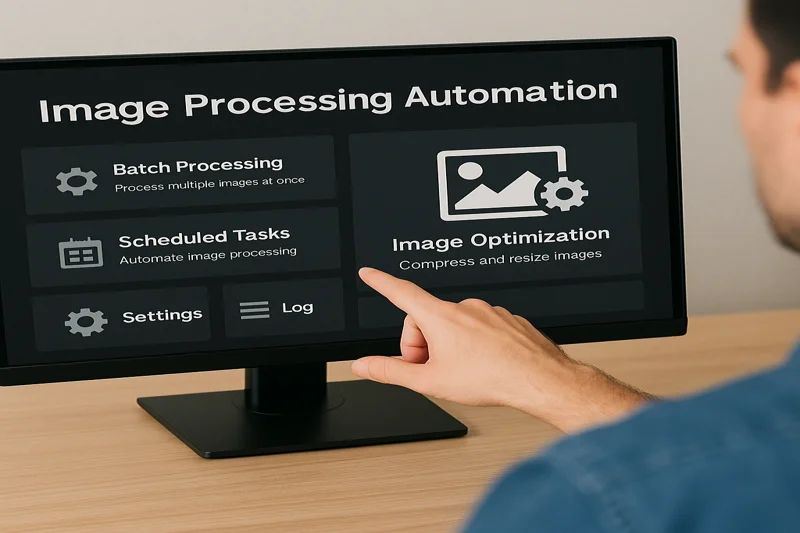 ShortPixel 자동 최적화 설정 화면