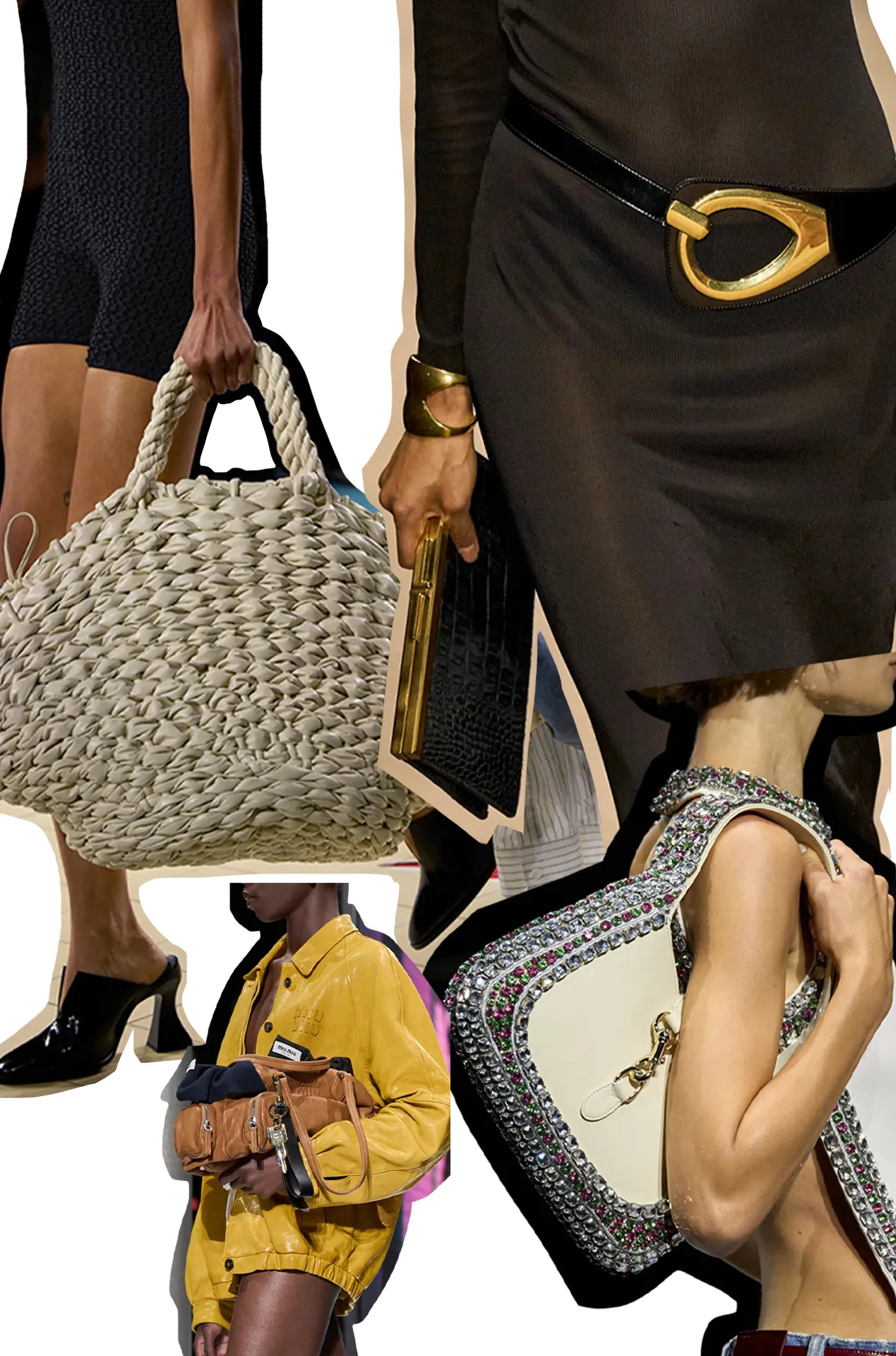 봄/여름 2024의 뜨거운 핸드백 트렌드: 디자이너 브랜드의 새로운 디자인 모음
