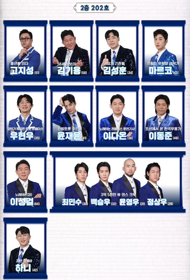 무명전설 참가자·심사위원·올탑 명단·출연진