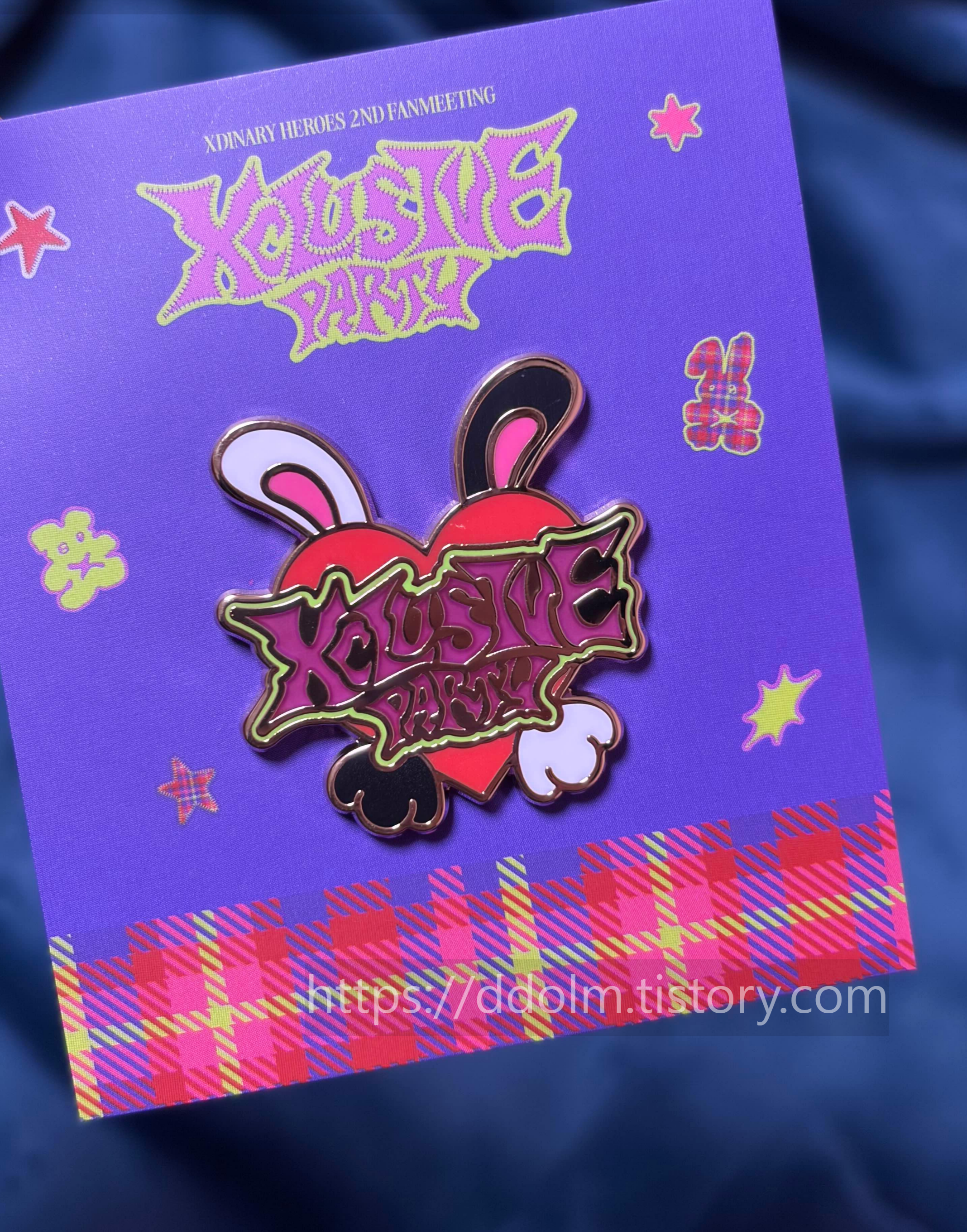 Xclusive Party 팬미팅 막날 20260104 MD 뱃지