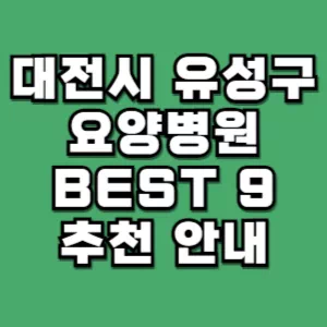 대전시-유성구-요양병원