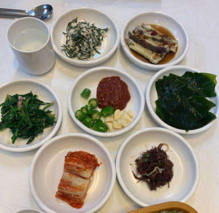 6시내고향 남해 멸치회무침 멸치쌈밥