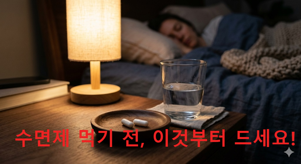 불면증 완화와 깊은 수면을 돕는 마그네슘과 테아닌 영양제