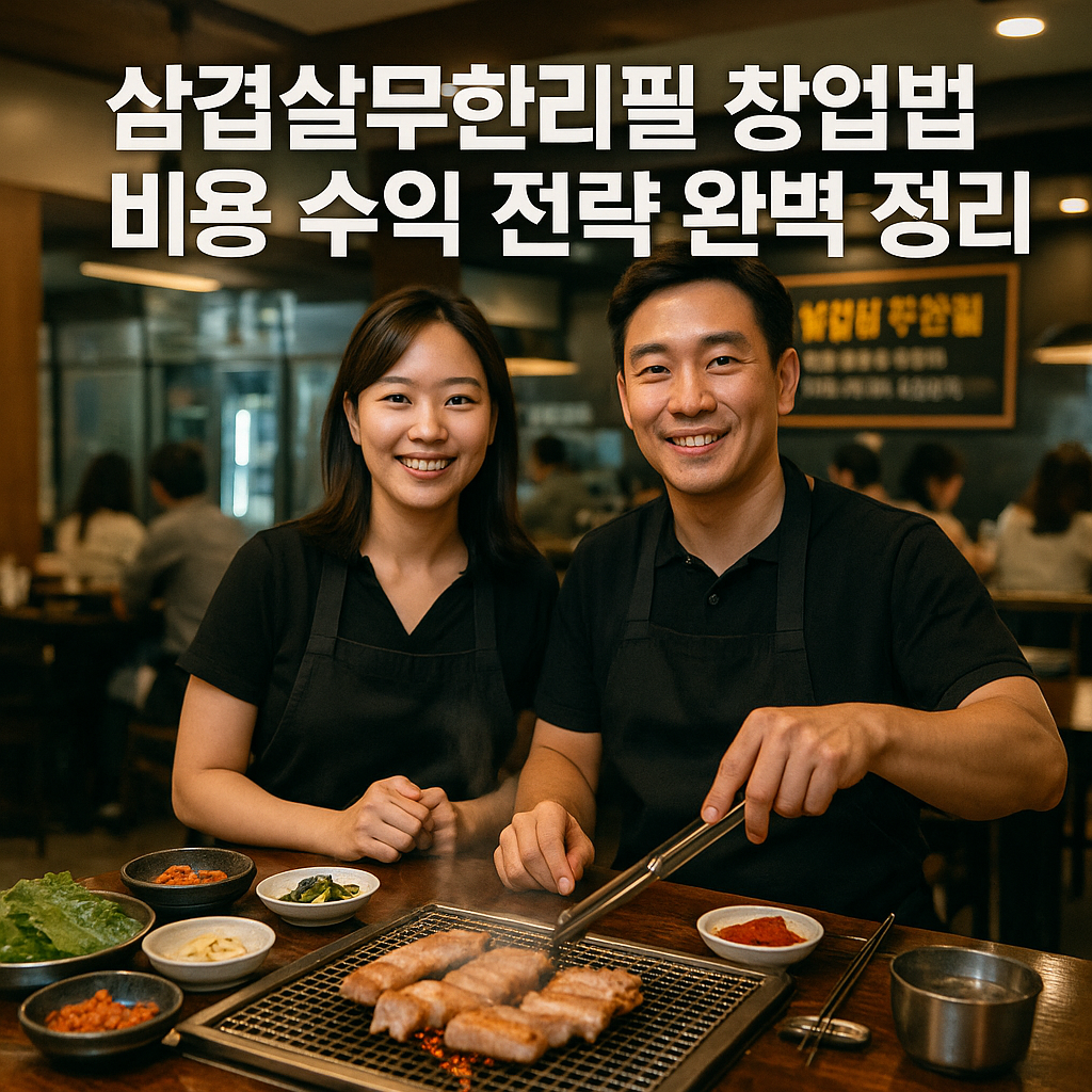 삼겹살무한리필 창업방법 비용 수익 전략 완벽 정리