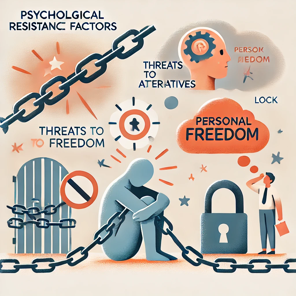 심리적 저항 (Psychological Reactance)과 예시: 심리적 저항의 발생 요인