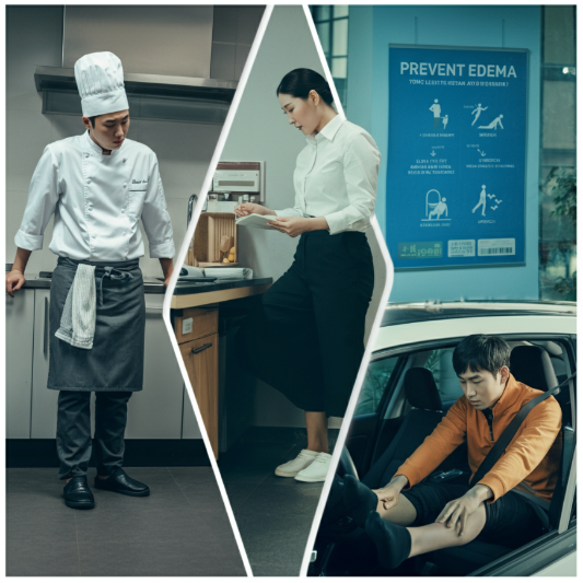 발이 붓는 이유와 해결 방법