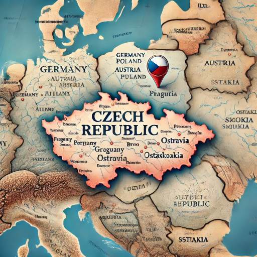 체코 지도 위치 확인법