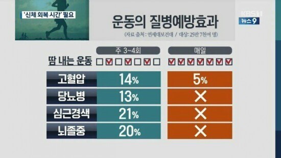 운동은 늘 정답