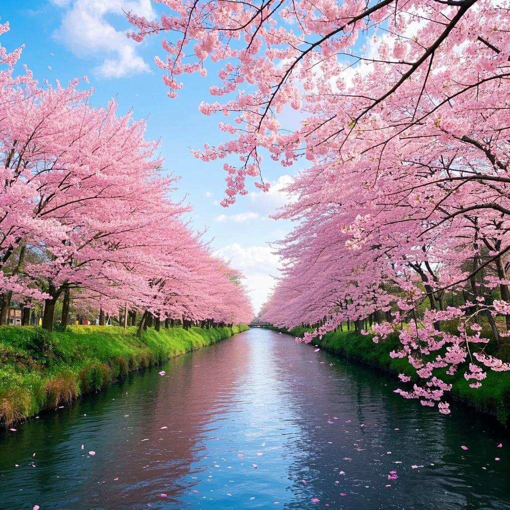 2025년 일본 벚꽃 개화 시기별 추천 여행지