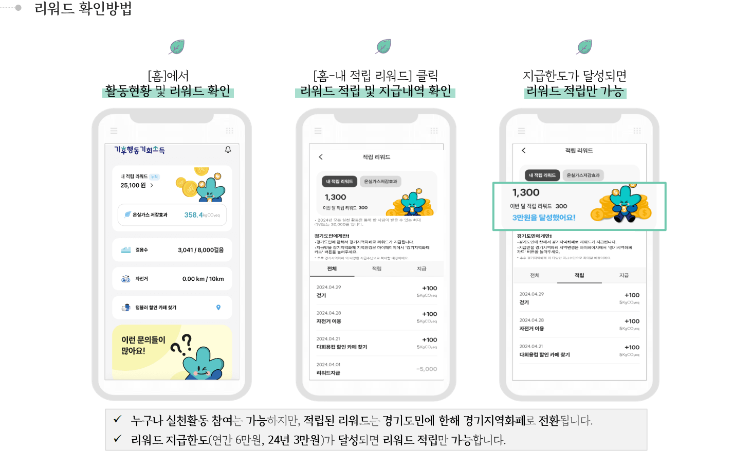 경기도 기후행동 기회소득 가입 방법, 추천인, 적립금 5000원 받기