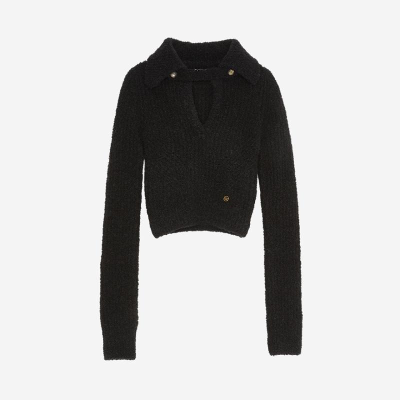 렉토 우먼 졸리 부클 폴로 니트 L RCWK22WKTP07B