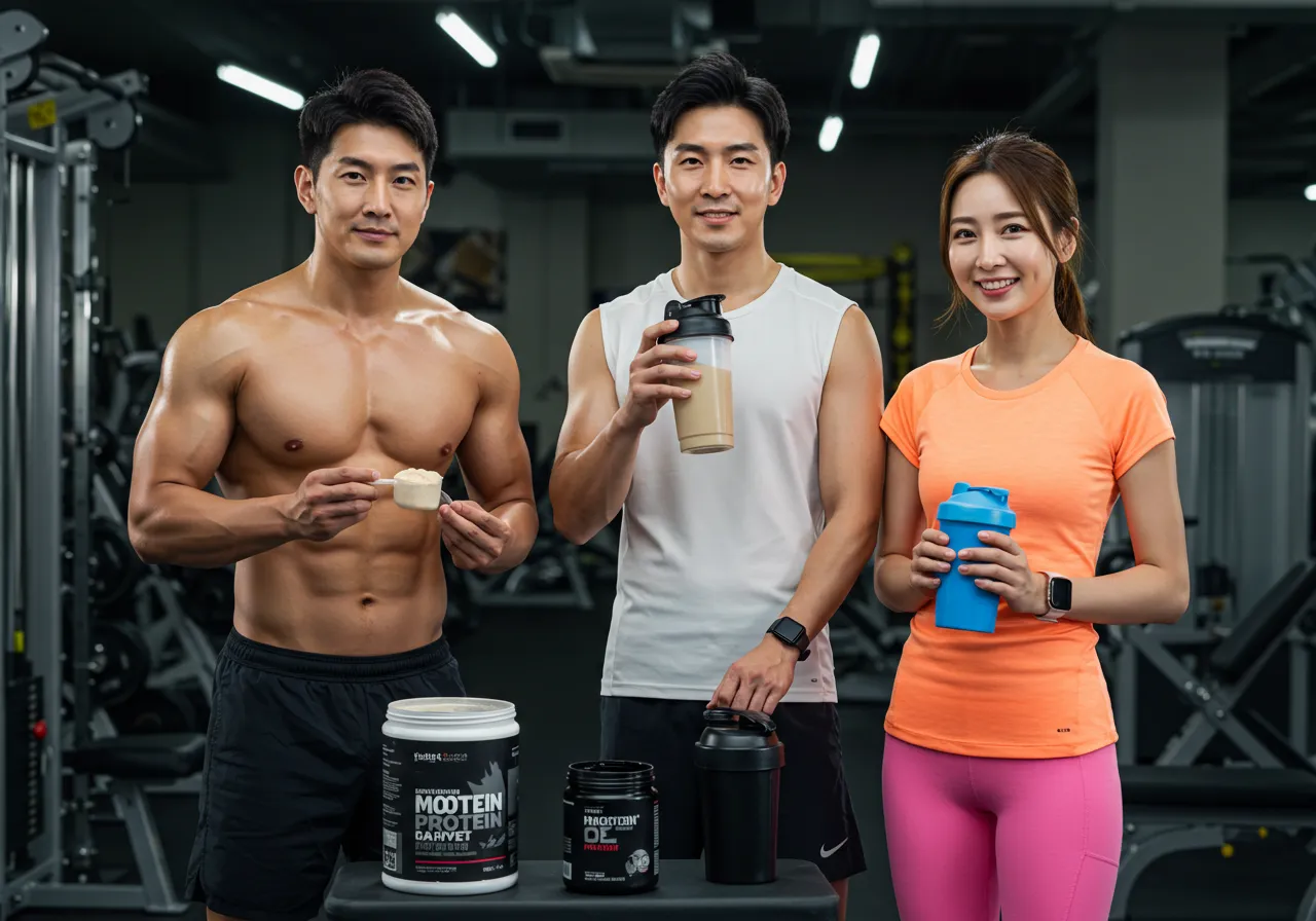 운동 전 BCAA vs 단백질보충제