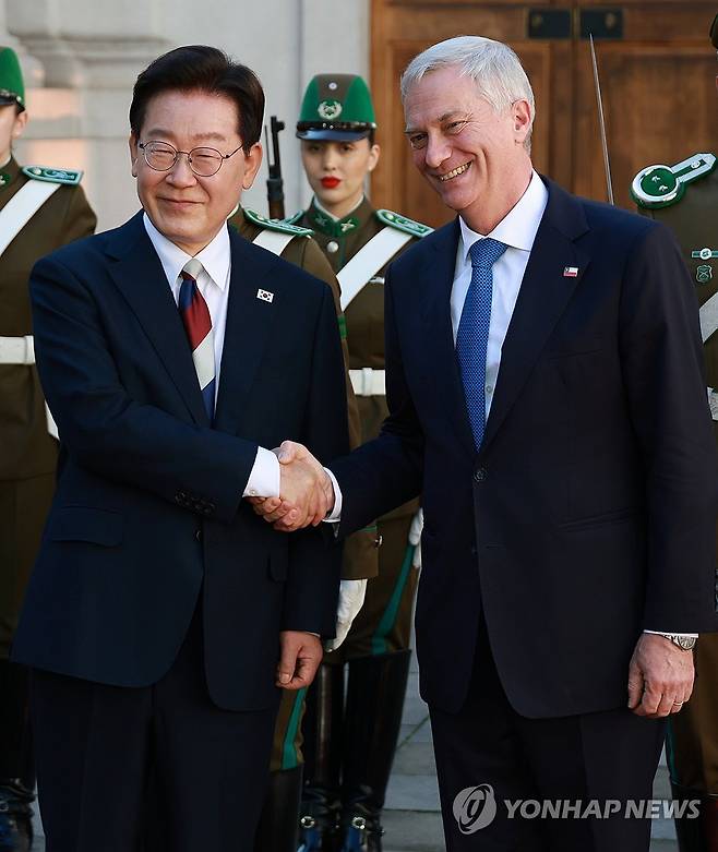 한-칠레 정상