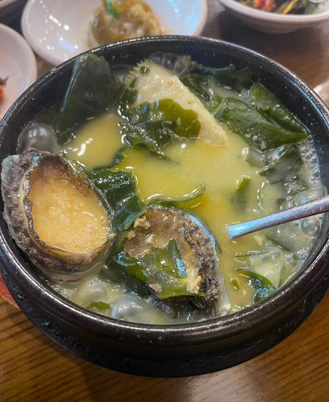 효미역-수서점-가자미미역국