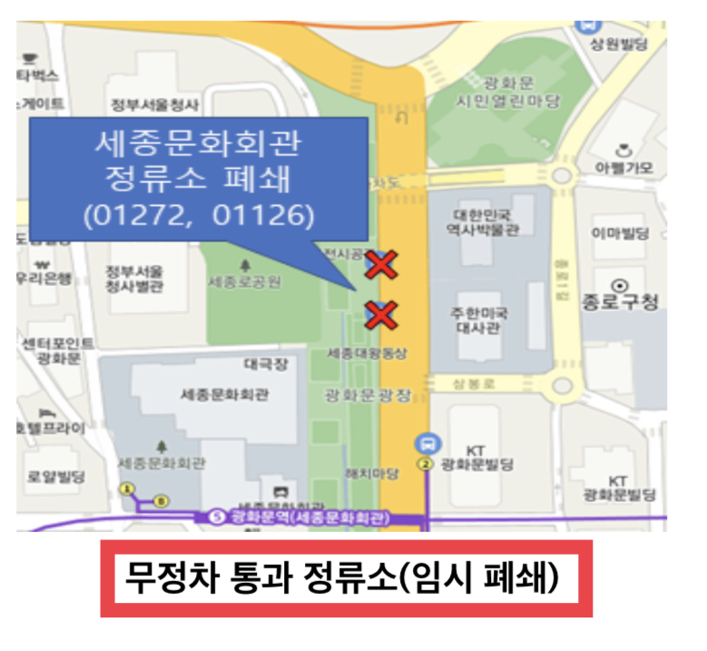 무정차 통과 정류소
