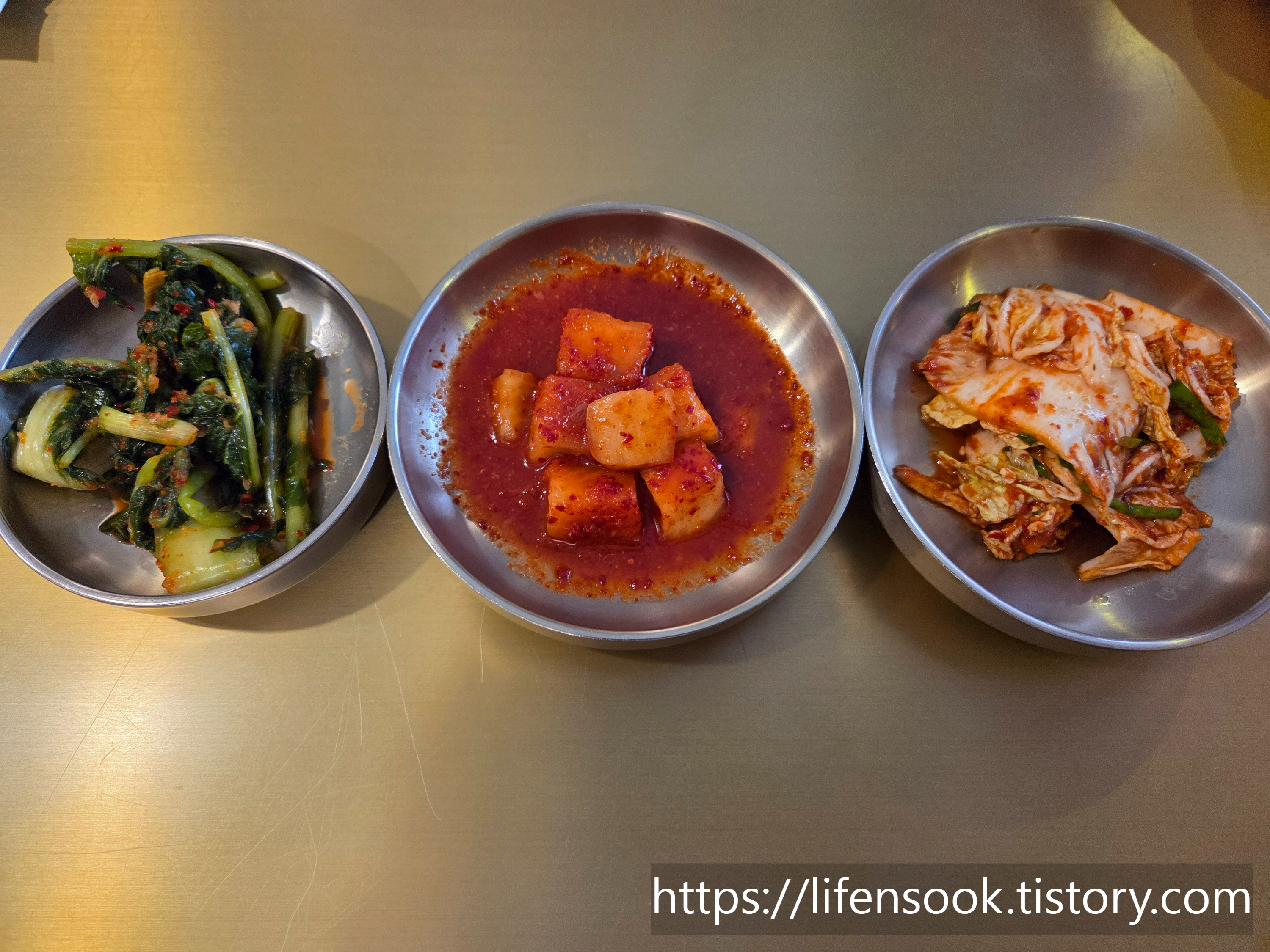 대한국수 강서화곡본점 밑반찬