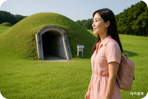 능산리 고분군 – 왕과 귀족들이 잠든 백제의 언덕