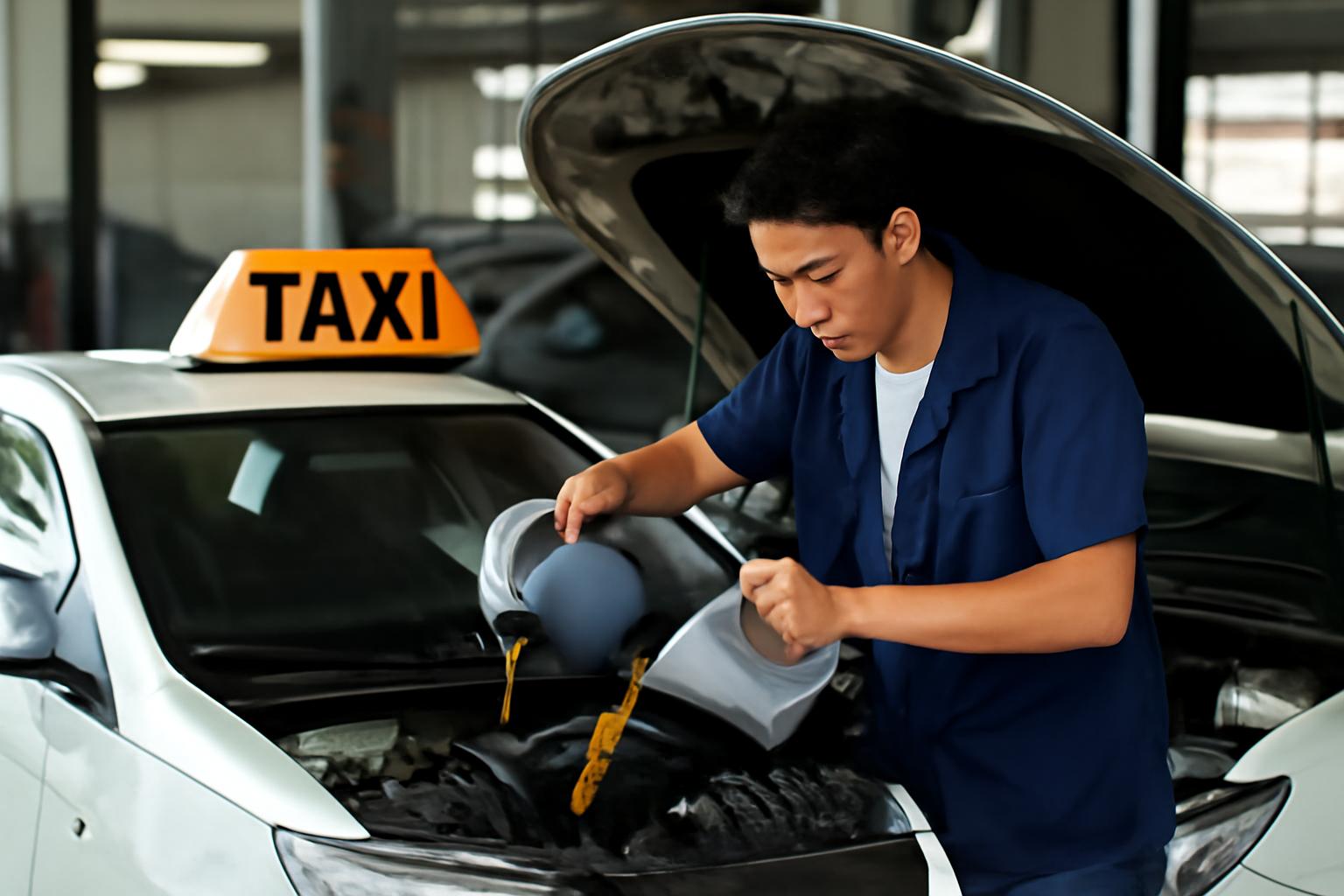 택시 엔진오일 교체주기