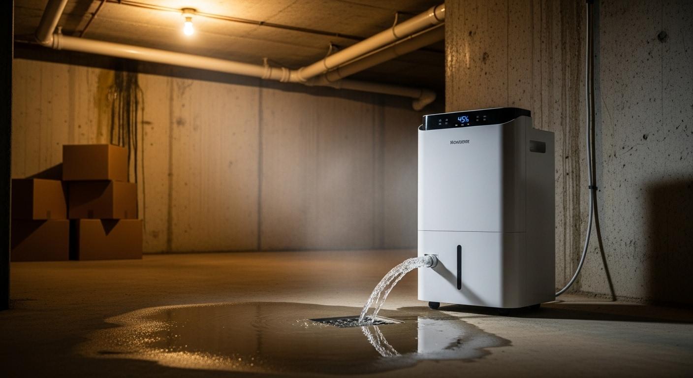 제습기 켜놓으면