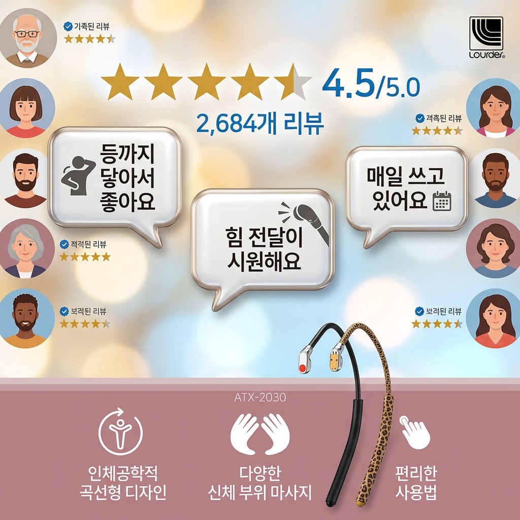 마사지봉 추천 ATEX 구리구리 쿠팡 리뷰