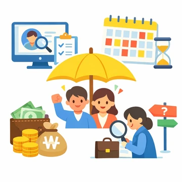 고용보험 가입이력 조회 화면 안내9