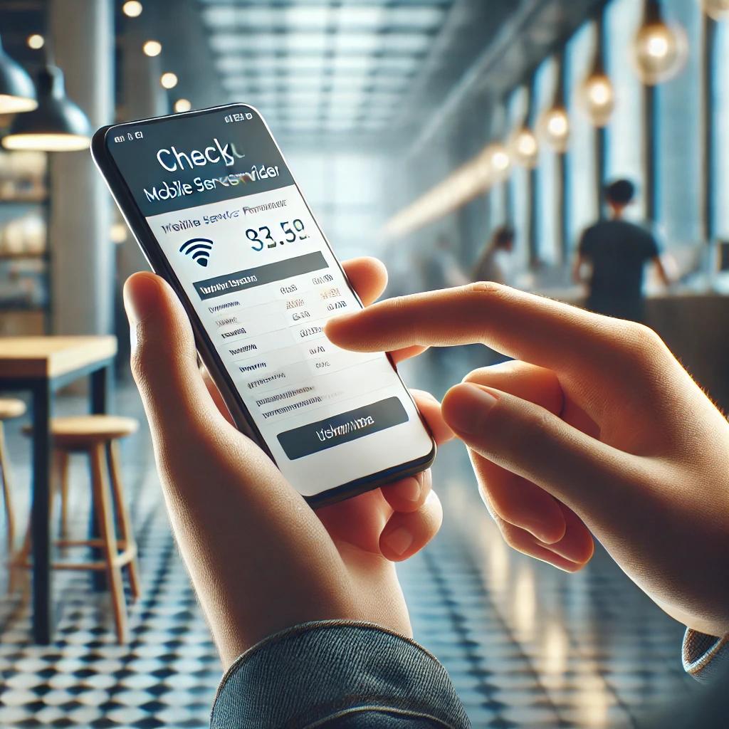 알뜰폰 통신사 확인방법