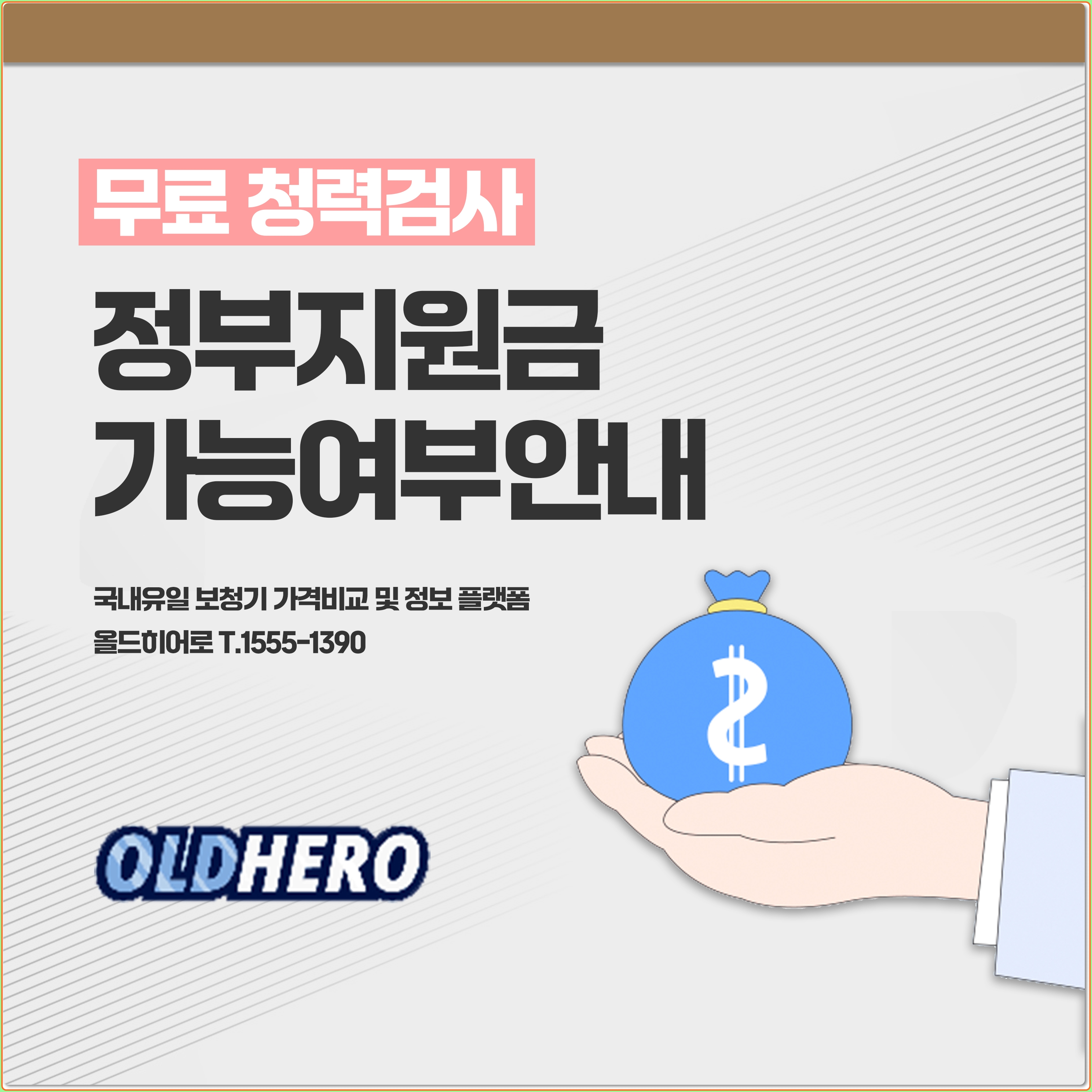 정부지원금 가능여부