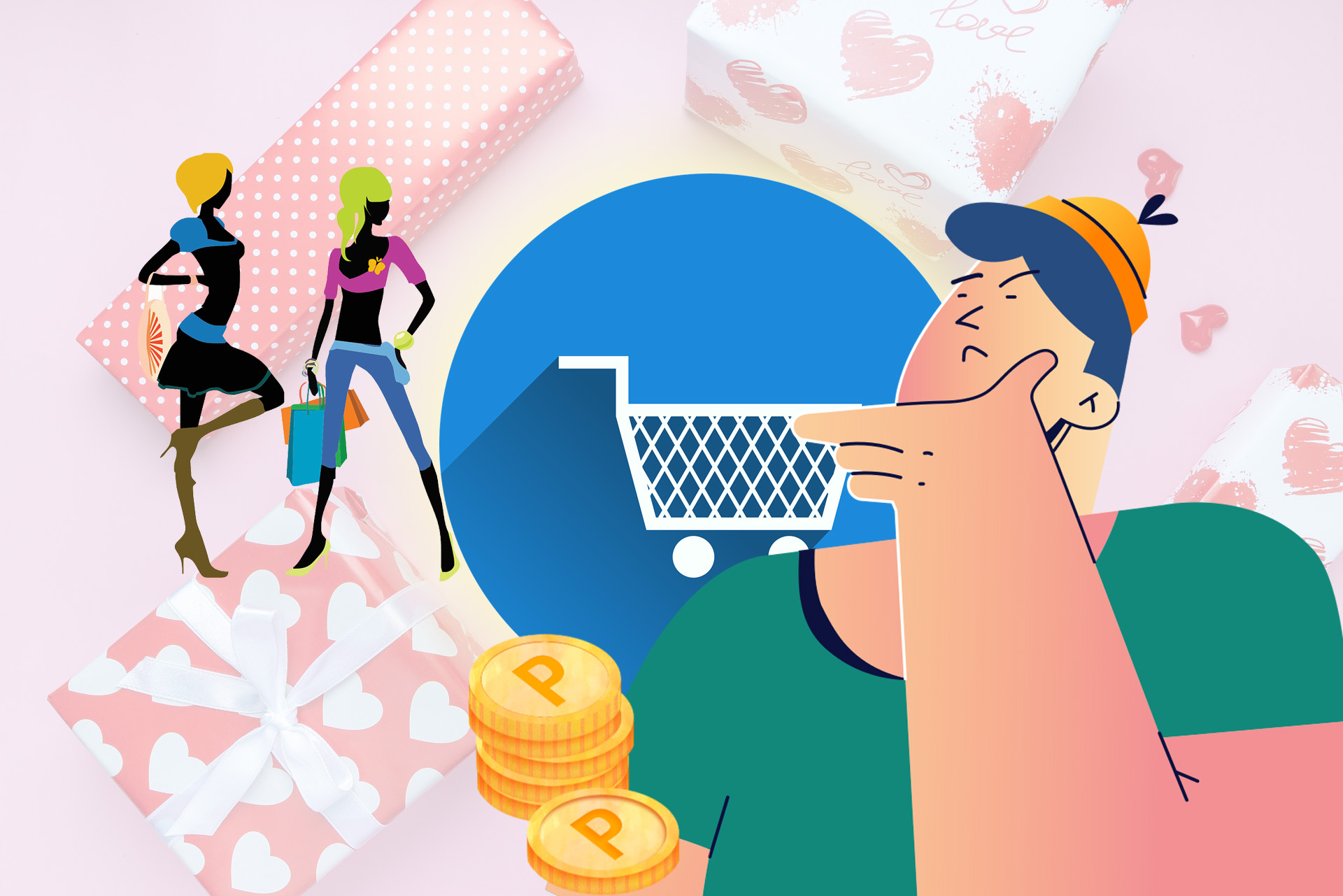 통신판매 초보셀러가 고민하는 모습