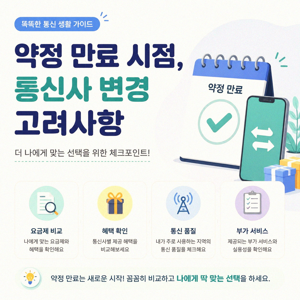 인터넷 TV 약정 끝난 후 새로 계약, 뭘 고민해야 할까