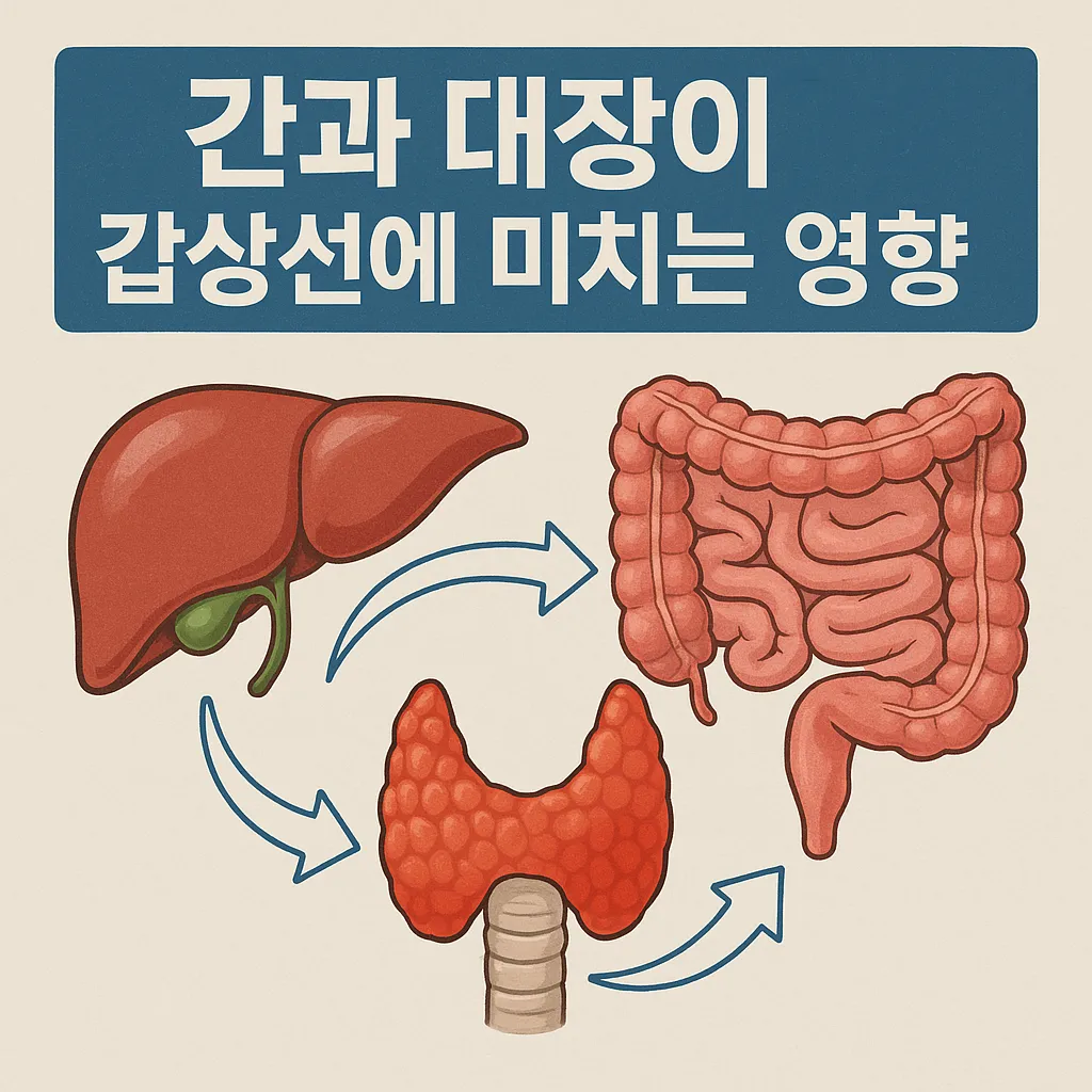 간과_대장이_갑상선에_미치는_영향