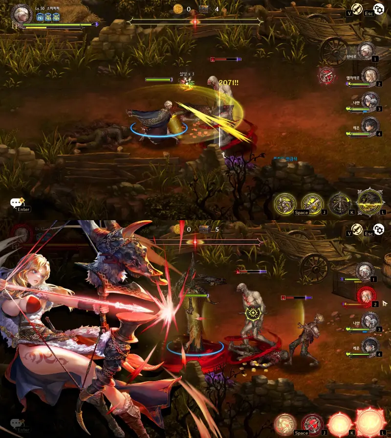 별이되어라2-인게임-영상