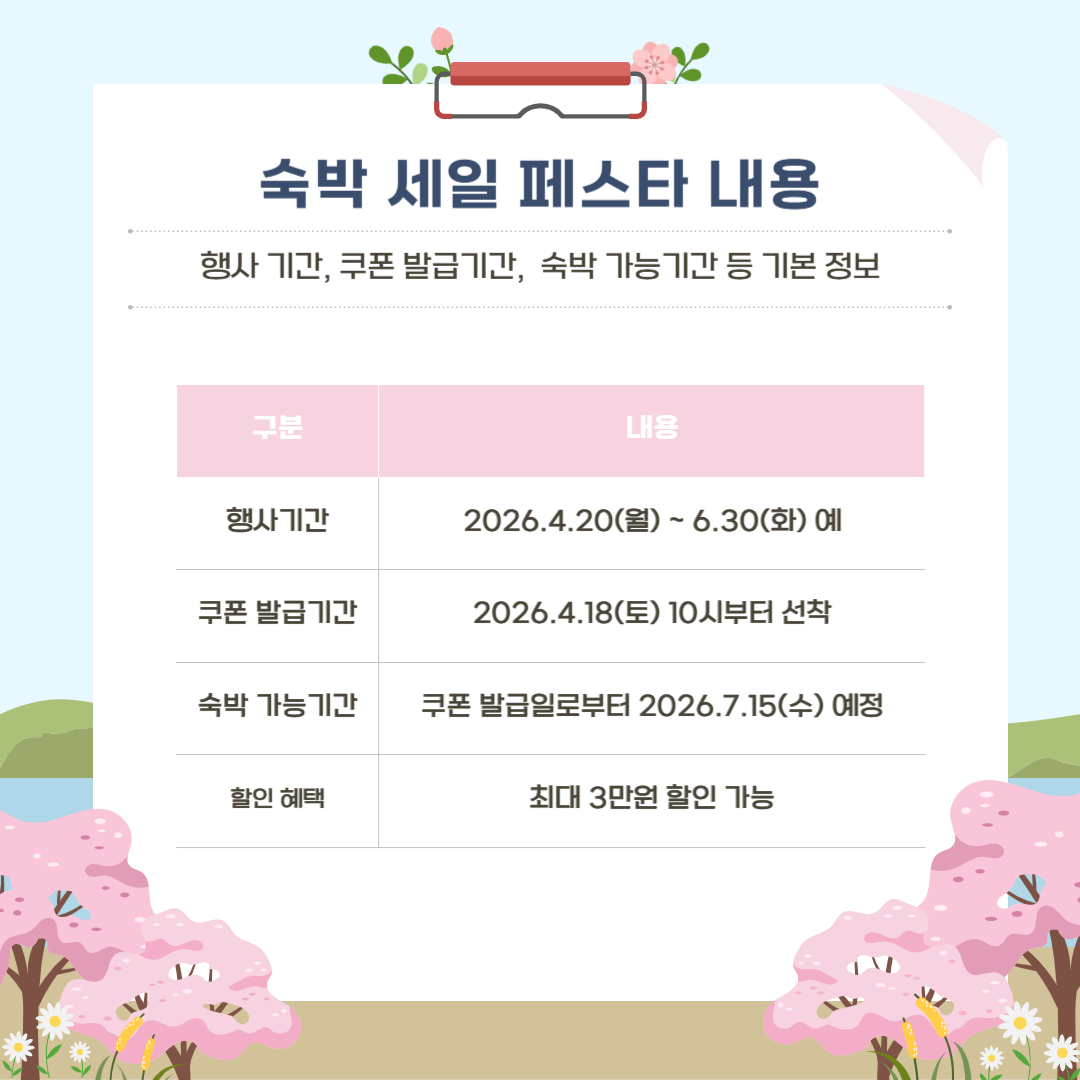 숙박세일페스타