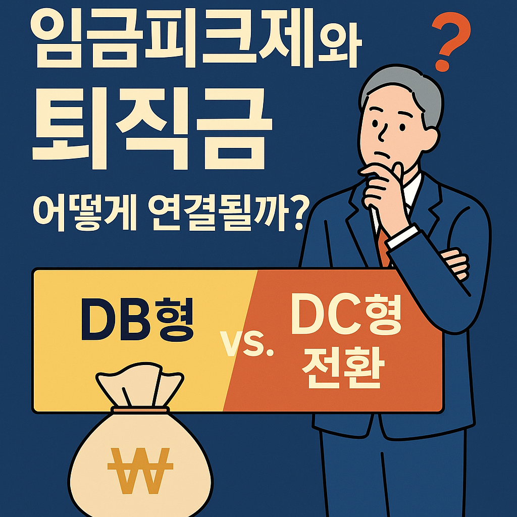 임금피크제와 퇴직금 어떻게 연결될까? DB형-DC형 전환