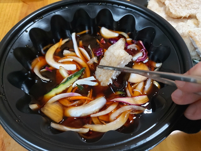 찍먹 찹쌀탕수육