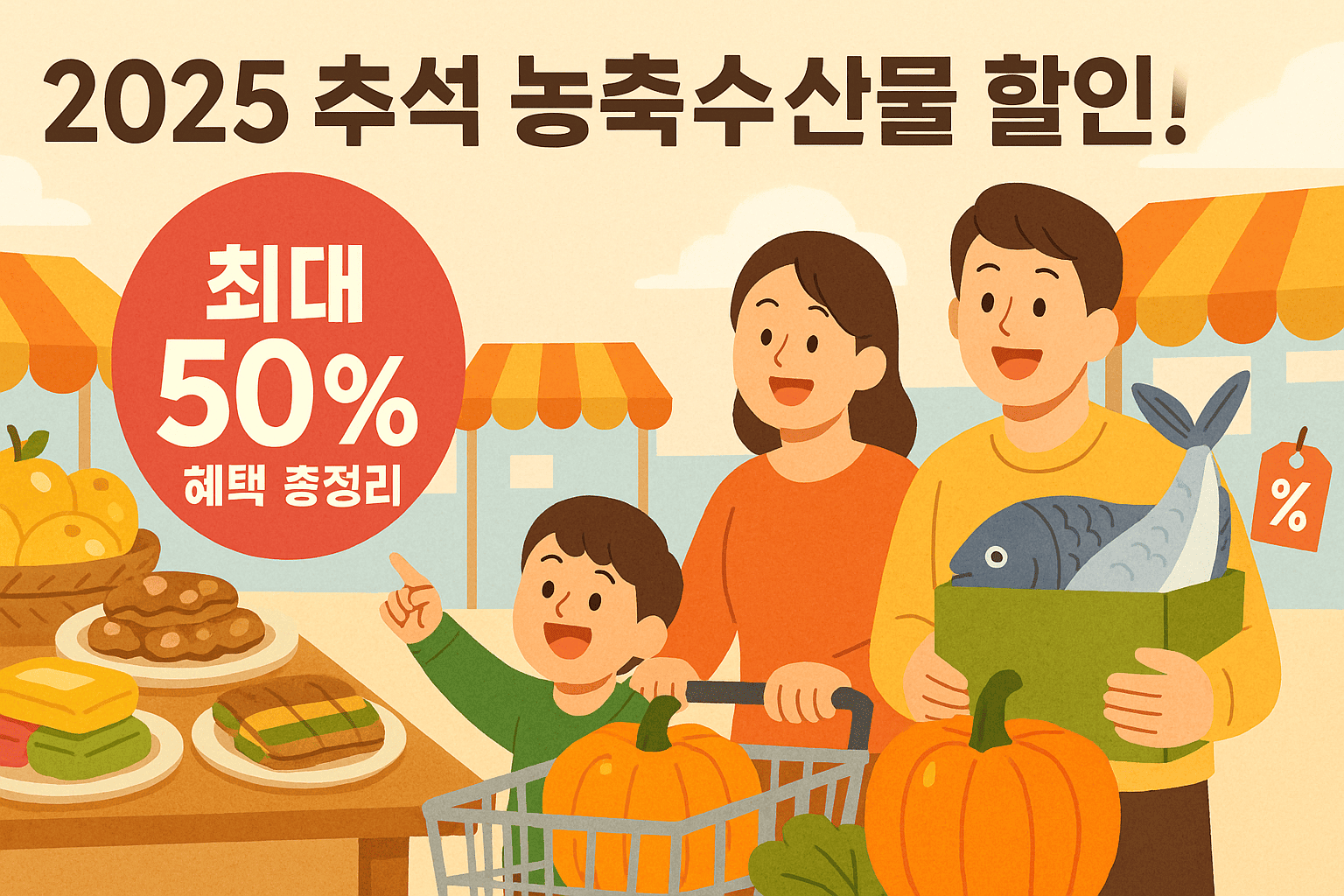 2025 추석 농축수산물 할인정책