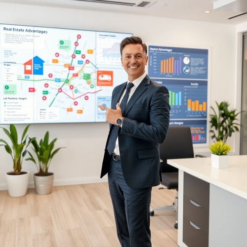 부동산 시세,입지,교통을 추천하는 전문가 이미지