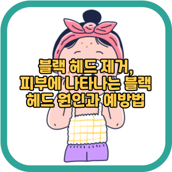 블랙 헤드 제거, 피부에 나타나는 블랙 헤드 원인과 예방법